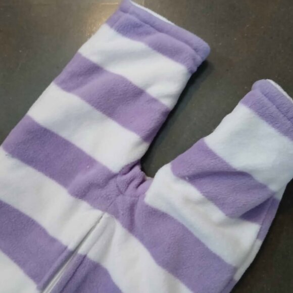 12-18m Fleece Hooded Fleece Suit with Ears Winter Warm - Picture 7 of 8